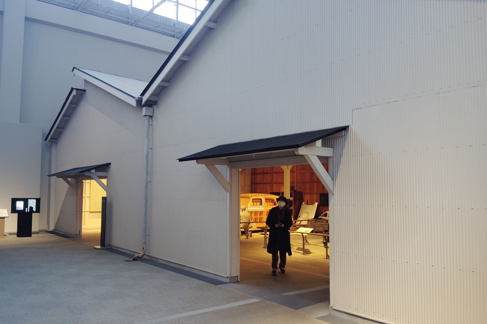 Reconstituição da oficina de protótipos da Toyota no museu de Nagoya